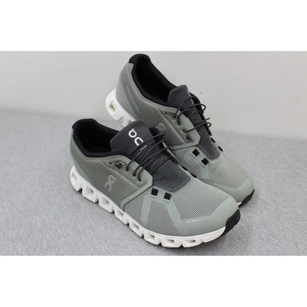 On Running Cloud 5 Mens 10 Gray Sneakers 59.98559 Low Top Lightweight - Picture 9 of 10